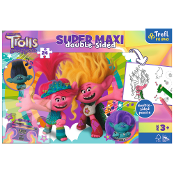 Trefl Trefl Puzzle 24 SUPER MAXI - Šťastný deň Trollov