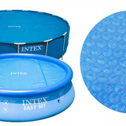 Intex Solárna plachta INTEX 29020 okrúhla na bazén  s priemerom 244 cm