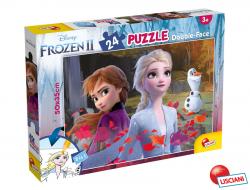 LISCIANI Puzzle Frozen Double-Face 24 dielikov