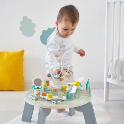 Janod Janod Sweet Cocoon Drevený motorický stolík s aktivitami Záhrada  + doručenie zadarmo 