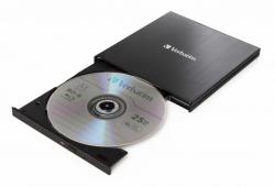 Verbatim Ultra HD 4K Blu-ray External Slimline Writer (USB 3.1, USB-C)