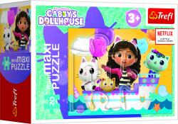 Trefl Trefl Puzzle miniMaxi 20 - Gabbyin farebný deň / Universal Gabby's Dollhouse