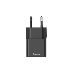 Hama Sieťová nabíjačka s USB-C výstupom a podporou PD, 25W čierna