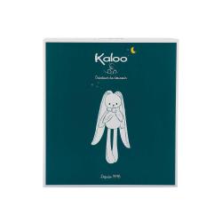 Kaloo Kaloo Lapinoo Plyšový mojkáčik pre bábätko Zajačik s dlhými ušami ružový 30 cm