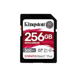 Kingston Canvas React Plus SDXC 256GB UHS-II U3 V90 Class 10 (r300MB,w260MB)