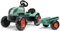 Falk Falk šliapací traktor FARM LANDER 2054L s prívesom - zelený