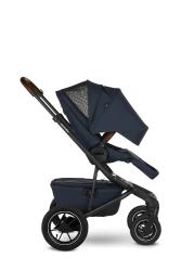 EASYWALKER Kočík kombinovaný Jimmey Indigo Blue XXL AIR + RWS + Jackey Forest Green