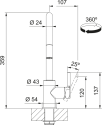 Franke FS 3229.031 LINA NEW