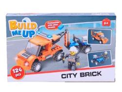 MIKRO -  BuildMeUP stavebnica - City brick 124ks