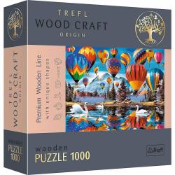 Trefl Trefl Drevené puzzle 1000 - Farebné balóny