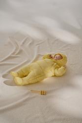 LEOKID Baby Overall Eddy Elfin Yellow veľ. 9 - 12 mesiacov (veľ. 74)
