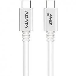 ADATA kábel USB-C to USB-C 3.1 strieborný 1m