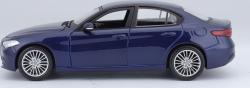 Bburago 2020 Bburago 1:24 Plus Alfa Romeo Giulia (2016) Metallic Blue