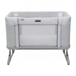 CHICCO Postieľka Next2Me Forever - Ash Grey