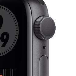 Apple Watch Nike Series 6 GPS, 40mm Space Gray Aluminium Case with Anthracite/Black Nike Sport Band