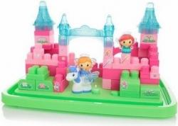 Mattel VÝPREDAJ - MEGA BLOKS Kocky v plastovom boxe Princess hrad