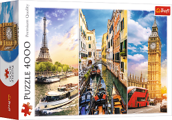 Trefl Trefl Puzzle 4000 dielikov Výlet okolo Európy