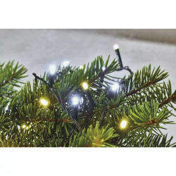 Emos LED vianočná reťaz blikajúca 8m, vonkajšia aj vnútorná, teplá/studená biela, časovač