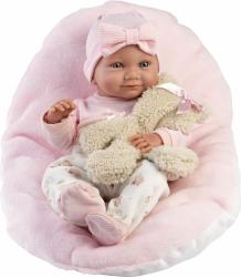 Llorens Llorens 73808 NEW BORN dievčatko - realistická panenka miminko s celovinylovým tělem - 40