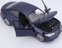 Bburago 2020 Bburago 1:24 Plus Alfa Romeo Giulia (2016) Metallic Blue