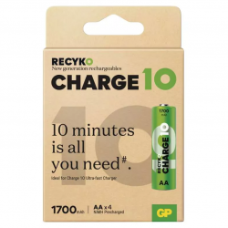 GP ReCyko Charge10 AA (HR6) 1700mAh 4ks