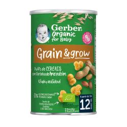 GERBER Organic chrumky arašidové 35 g?