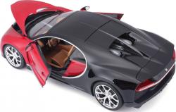 Bburago 2020 Bburago 1:18 Plus Bugatti Chiron black/red
