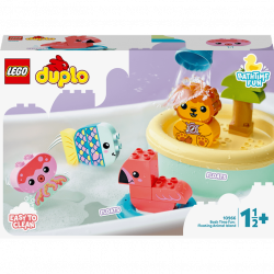 LEGO LEGO® DUPLO® 10966 Zábava vo vani : Plávajúci ostrov so zvieratkami