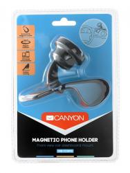 Canyon magnetický držiak pre smartfóny s prísavkou na prístrojovú dosku automobilu