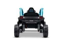 BENEO Kawasaki TERYX KRX 1000 12V, modré, jednomiestne, odpružená zadná náprava, 2,4 Ghz diaľkové ov