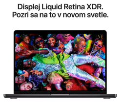 Apple MacBook Pro 14" Apple M5 10C CPU 10C GPU 24GB 1TB Kozmický čierny SK