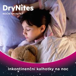 HUGGIES® DryNites Nohavičky plienkové jednorazové pre dievča 4-7 rokov (17-30 kg) 10 ks