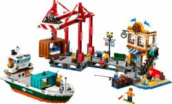 LEGO LEGO® City 60422 Prístav s nákladnou loďou