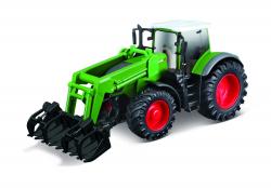 Bburago 2020 Bburago10 cm Farm Tractor with front loader - Fendt 1050 Vario + grapple