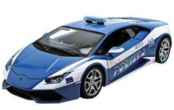 Bburago 2020 Bburago 1:18 Plus Lamborghini Huracan policajné - Blue