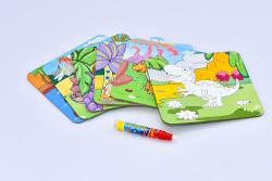 MAC Toys Vyfarbovacie puzzle zvieratá