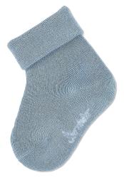 STERNTALER Ponožky bambusové 3ks v balení svetlá modrá chlapec  veľ. 0 0-1m