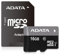 ADATA Premier MicroSDHC 16GB UHS-I Class 10