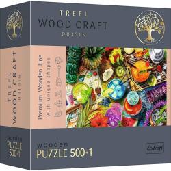 Trefl Trefl Drevené puzzle 501 - Farebné koktaily