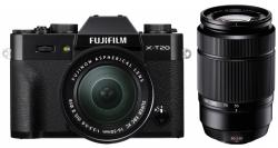 Fujifilm X-T20 čierny + Fujinon XC16-50mm II F3.5-5.6 + XC50-230mm F4.5-6.7 II