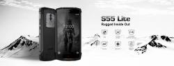 DOOGEE S55 Lite čierny  + doručenie zadarmo 