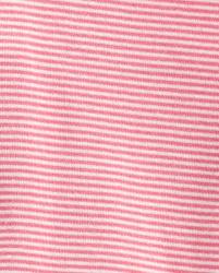 CARTER'S Set 3dielny polodupačky, tričko dl. rukáv zavinovacie, čiapka Pink Flower dievča LBB PRE, v