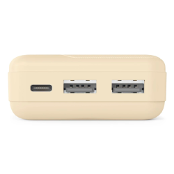 Hama Pocket 10 USB-C 10000mAh 2.1A pieskový