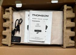Thomson MIC 201IBT drevo/biely poškodený obal, tovar ok