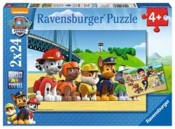 Ravensburger Labková Patrola: Statoční psi, 2x24 dielikov