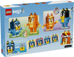 Lego Rodina Bluey z kociek