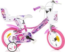 DINO Bikes DINO Bikes - Detský bicykel 12" 124RSN-09FY Fairy - ružový