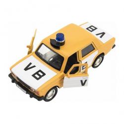 TEDDIES Policajné auto VB 11,5 cm na spätné natiahnutie so zvukom