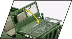 Cobi Cobi Willys MB 1:12, 1207 k