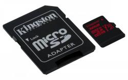 Kingston Canvas React MicroSDHC 32GB Class U3 UHS-I V30 A1 (r100MB,w70MB)